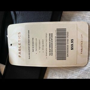 Never worn Fabletics Sportsbra